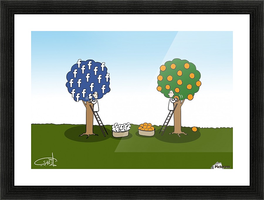 Orang Picture Frame print