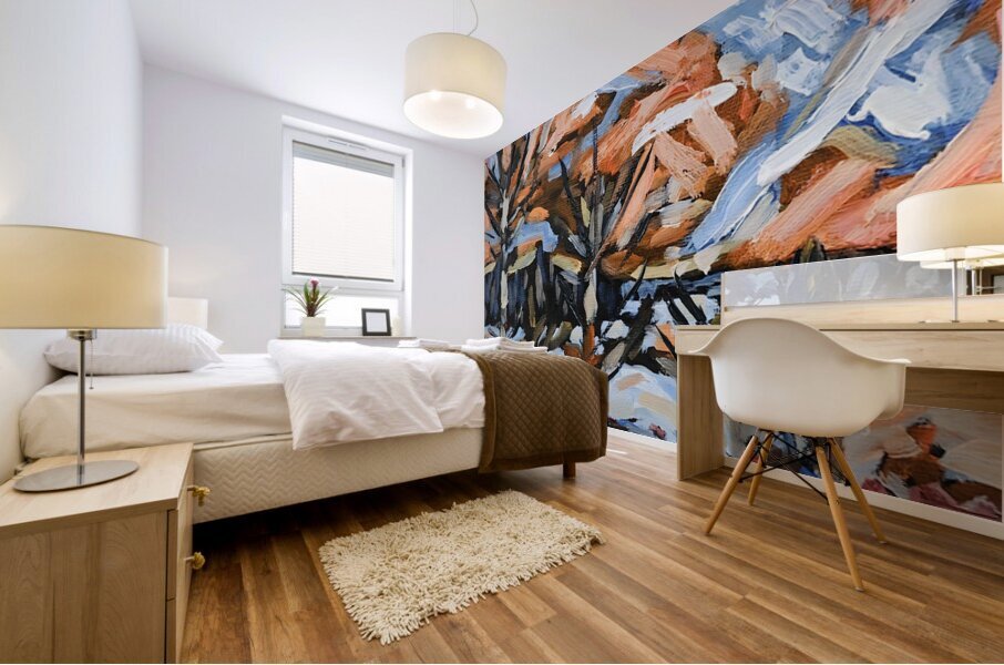 Sunset Sounds 1 Mural print