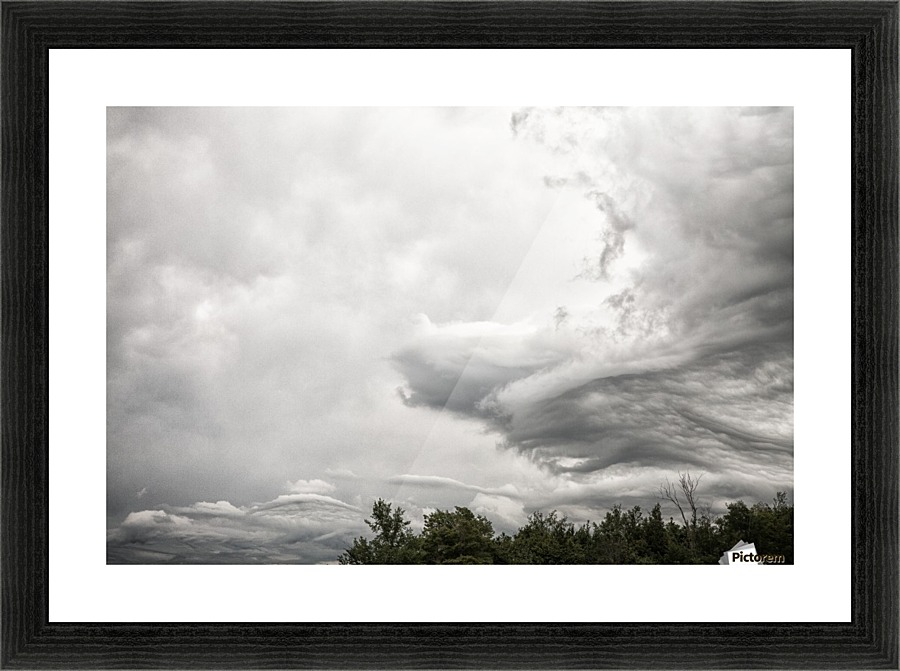 Phoenix Cloud Picture Frame print