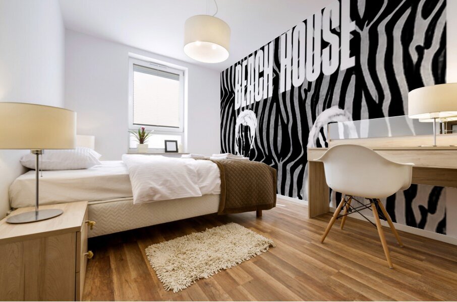Beach House 4 Mural print