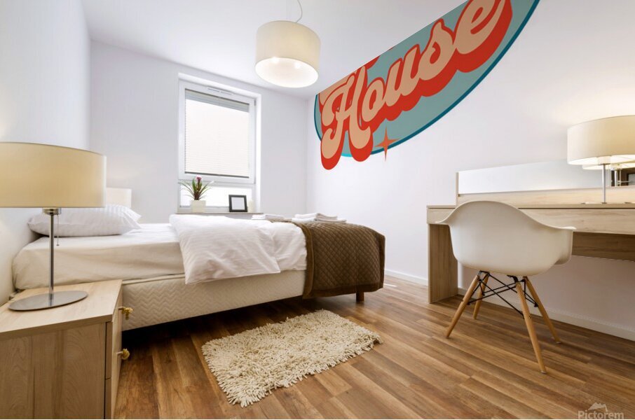 Beach House 5 Mural print