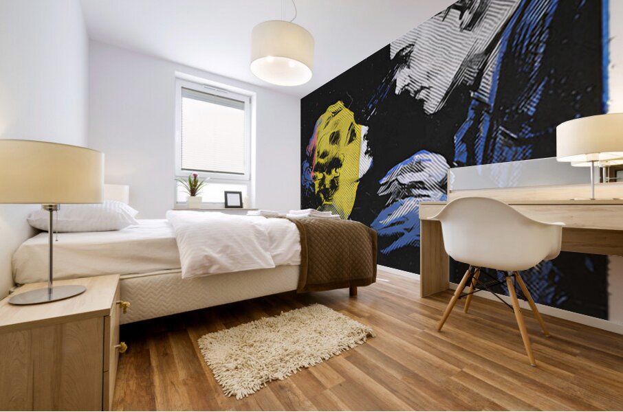 Beach House 16 Mural print
