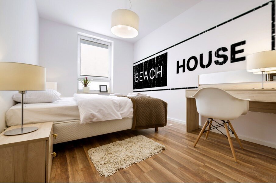 Beach House 21 Mural print