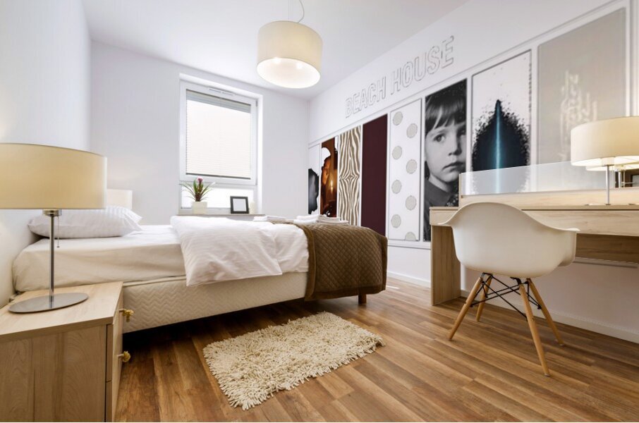 Beach House 25 Mural print