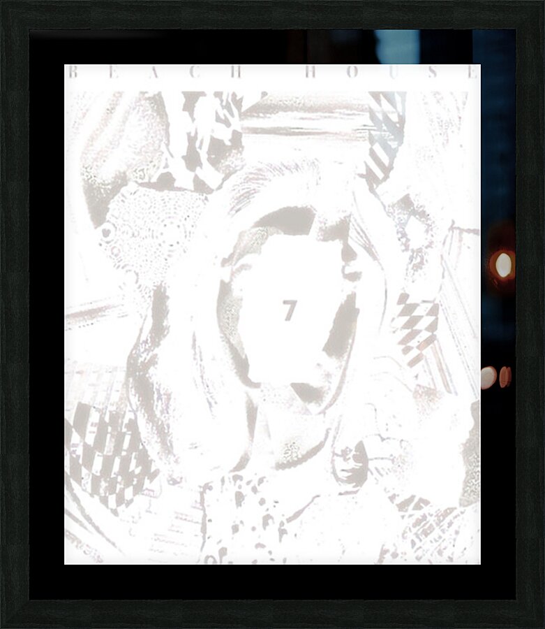 Beach House 2 Picture Frame print