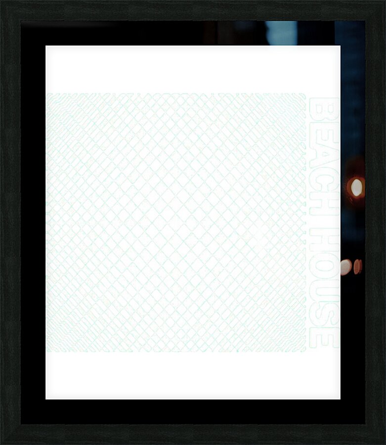 Beach House 3 Picture Frame print