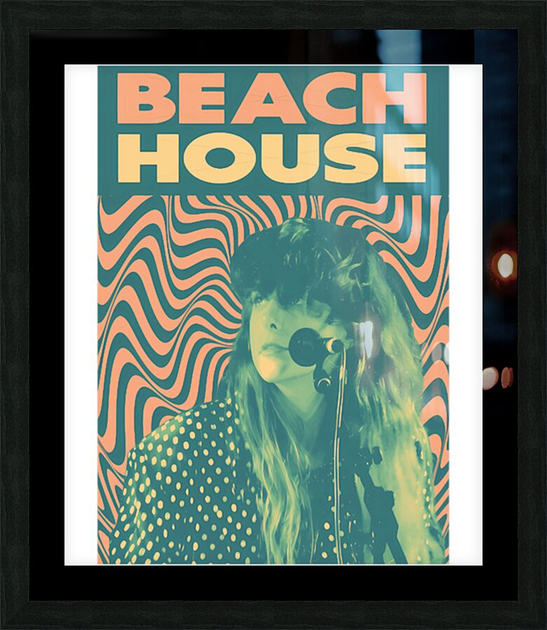 Beach House 22 Picture Frame print
