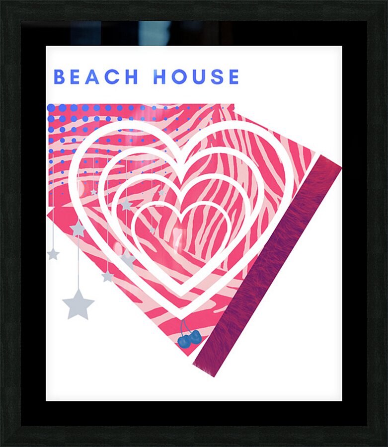 Beach House 29 Picture Frame print