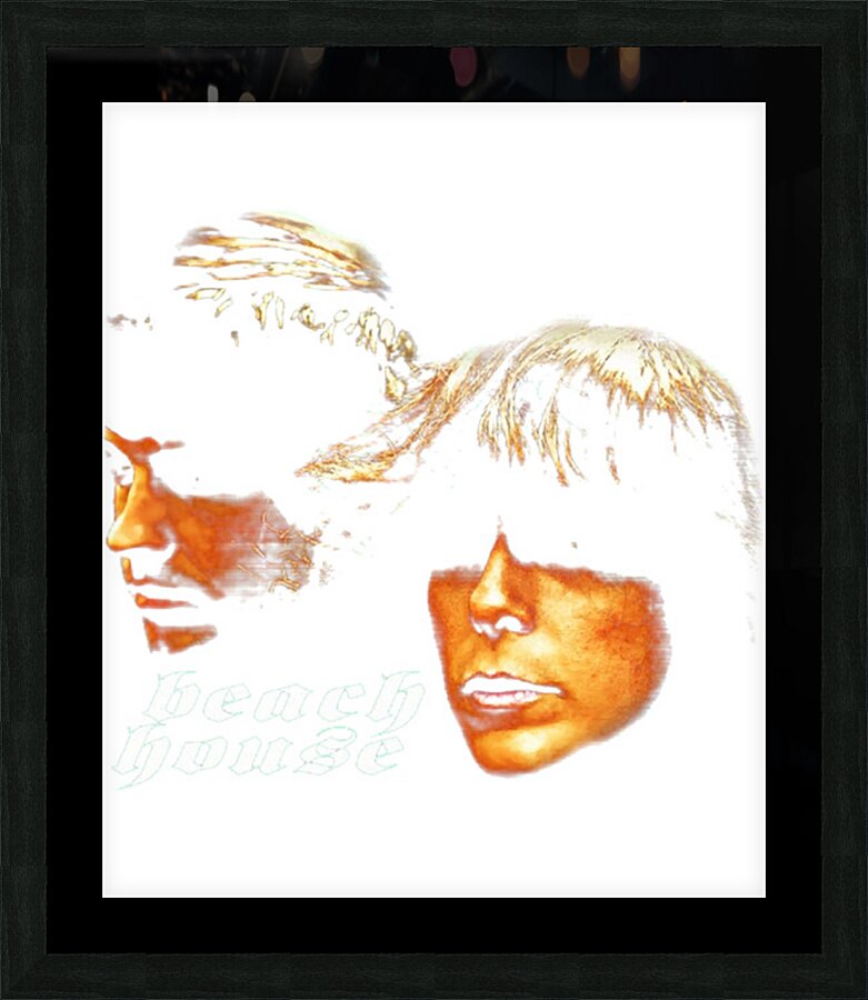 Beach House 42 Picture Frame print