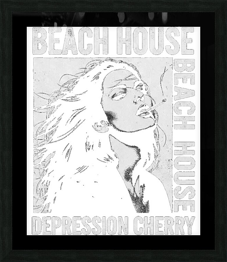 Beach House 7 Picture Frame print