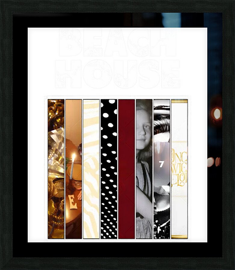 Beach House 20 Picture Frame print