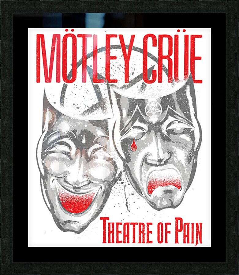 motley crue 13 Picture Frame print