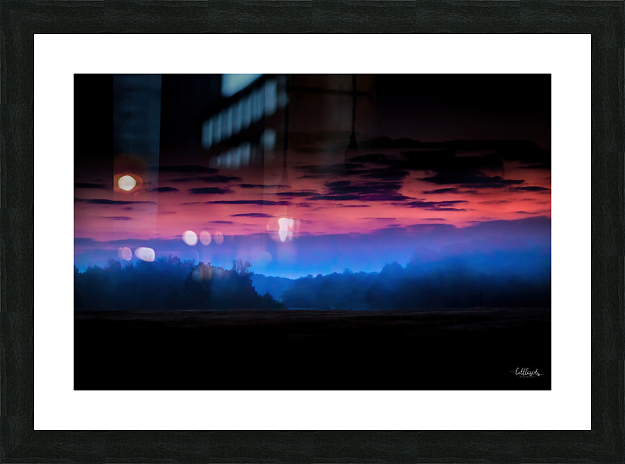 Dark meets Light Picture Frame Printing