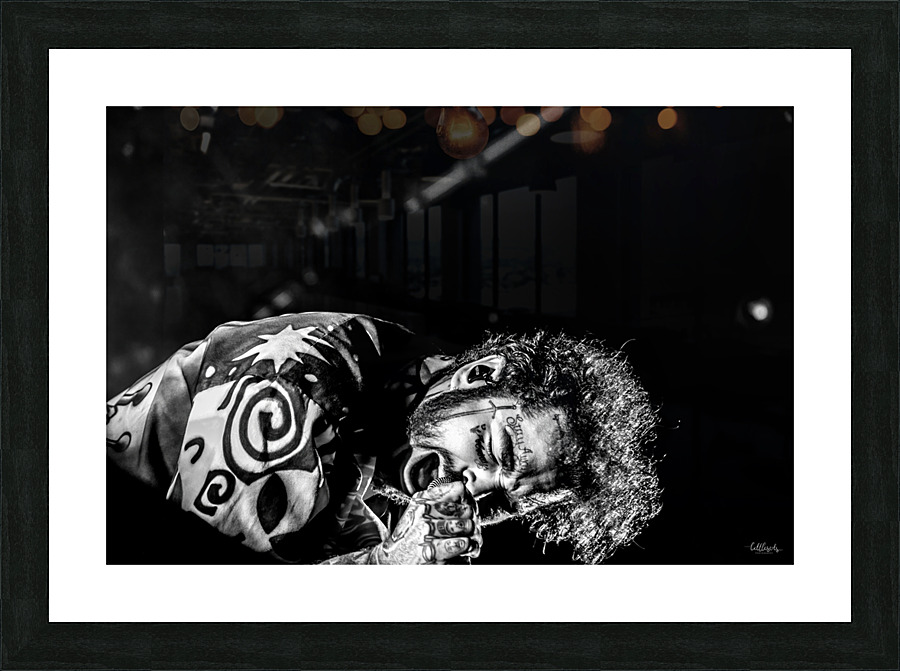 Paranoid Picture Frame print