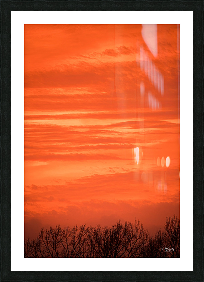 Orange Eads Picture Frame Printing