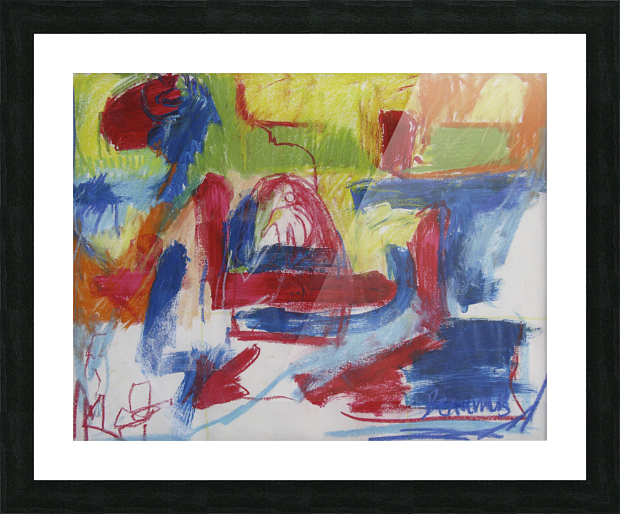 A vast world Picture Frame print