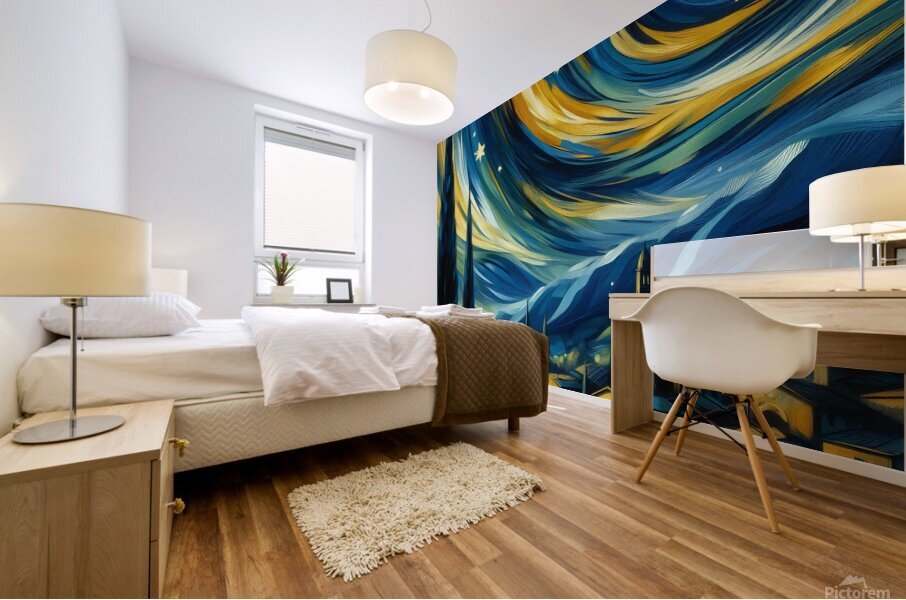 Luminal Tango Mural print