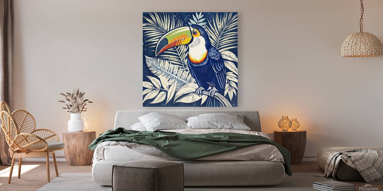 Toucan Tapestry Reproduction