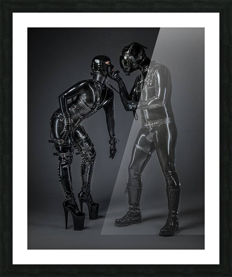 StrangeBetty - Listen - With Fetish Dynasty Picture Frame print