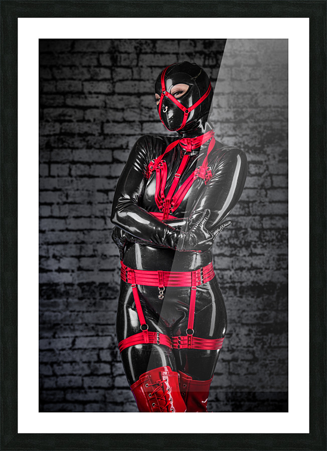 StrangeBetty - Content Picture Frame print