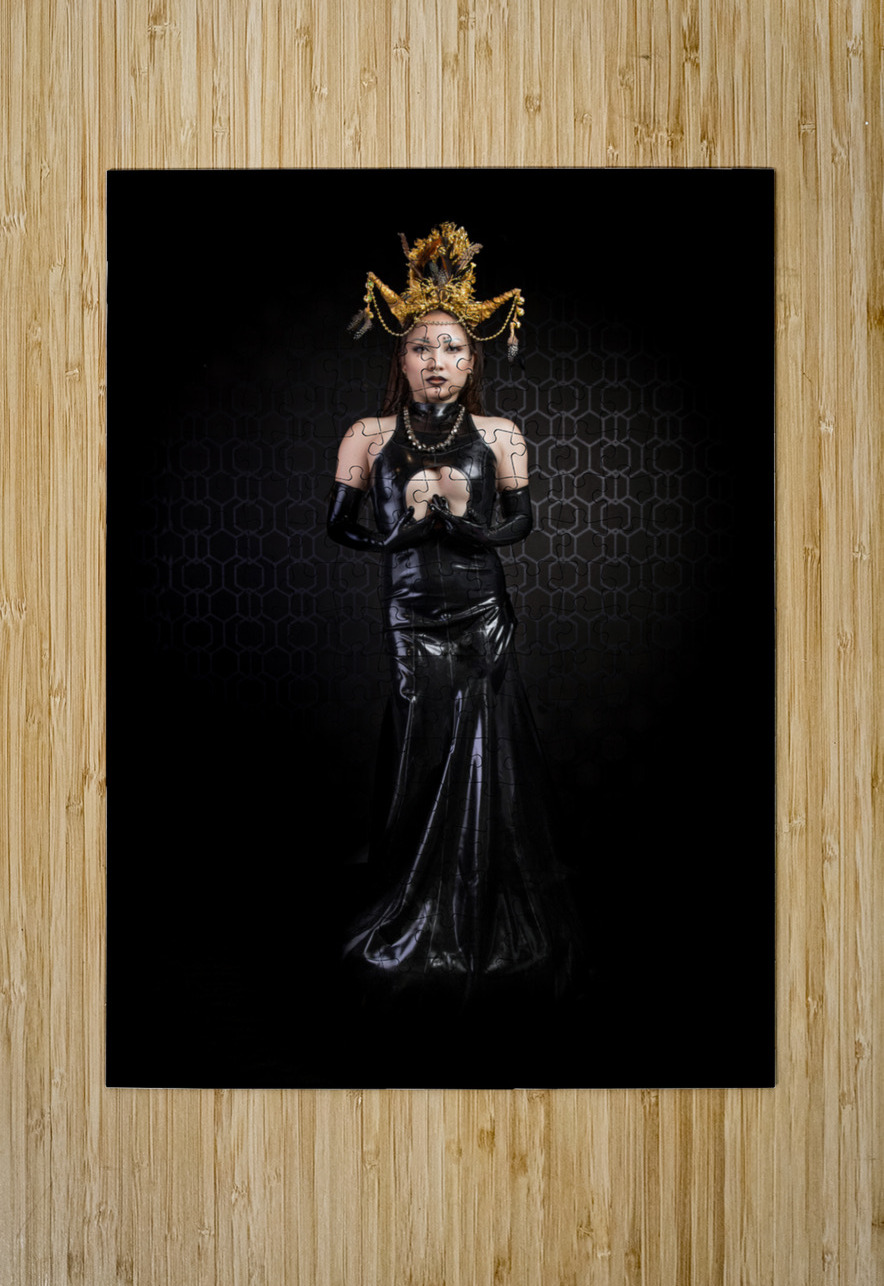 MissXi - Latex Princess 2 by CanadianFetishPhotos Wall Art