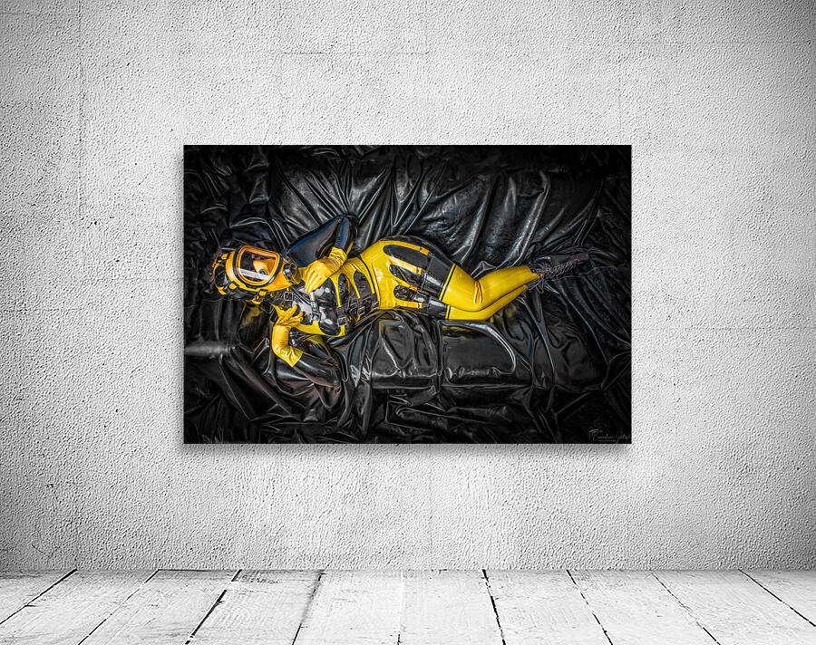 MsPervology - Yellow - Ltd Edition Wall Preview