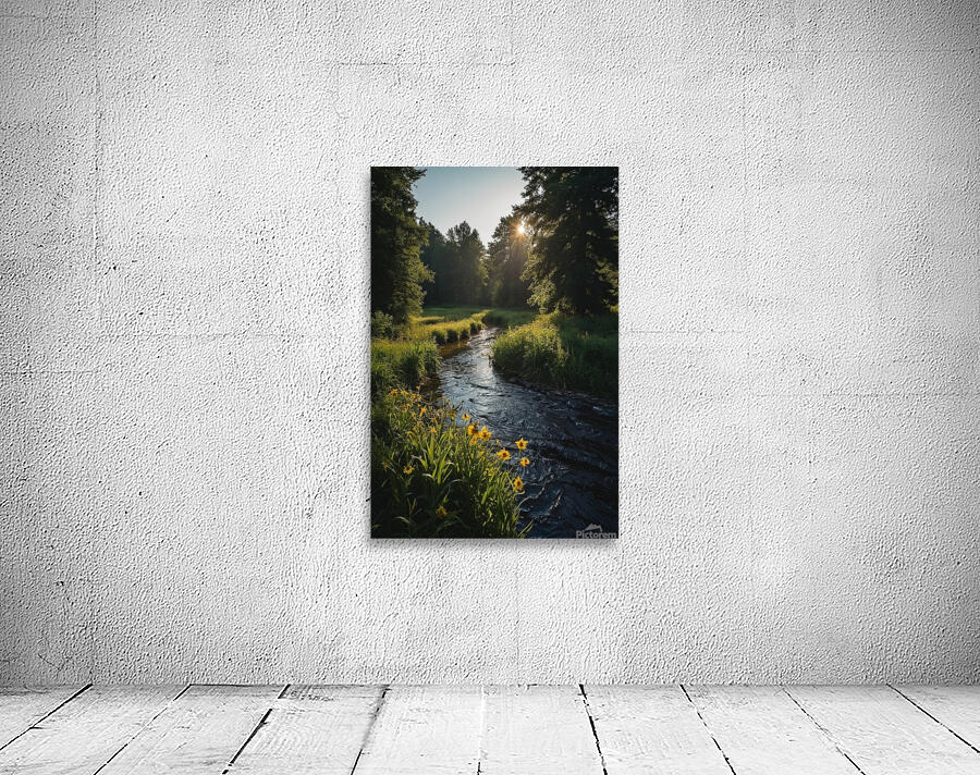 summer folest brook Wall Preview