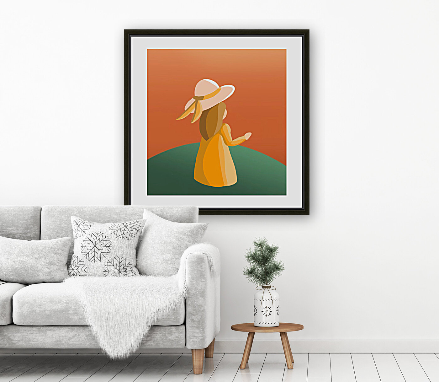 Lady Farewell Reproduction
