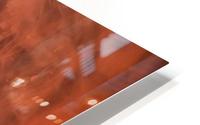 Abstract Red HD Metal print