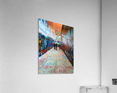 Graffitti Walk Acrylic Print
