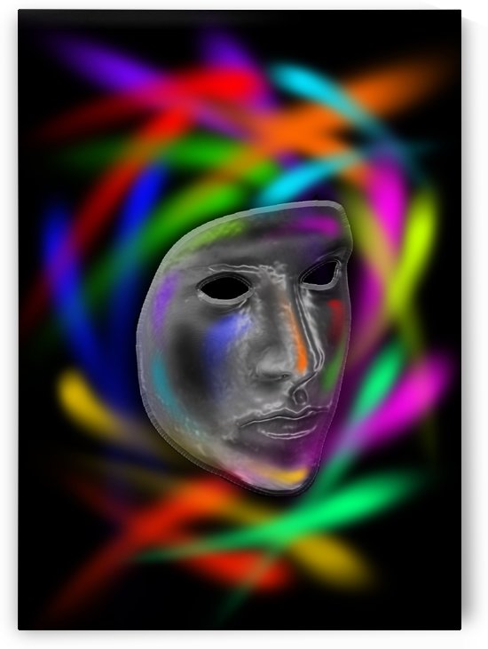 Rainbow Mask by Ann Ciarico