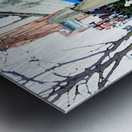Outdoor Bistro Metal print