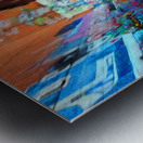 Graffitti Walk Metal print