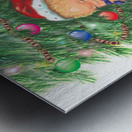 Christmas Baby Metal print