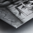 Run for your life Metal print