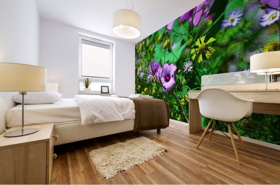 Wildflowers Mural print
