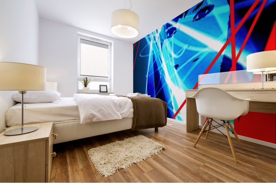 Girl Abstract Mural print