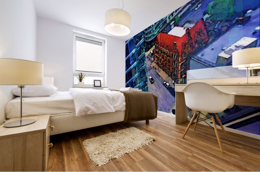 Cement Jungle Mural print