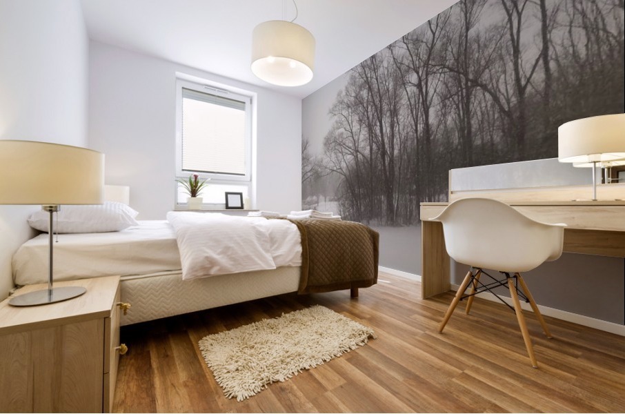 Wintery Trees Mural print