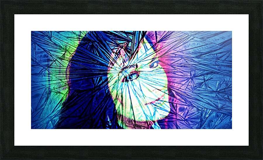 Shattered Picture Frame print