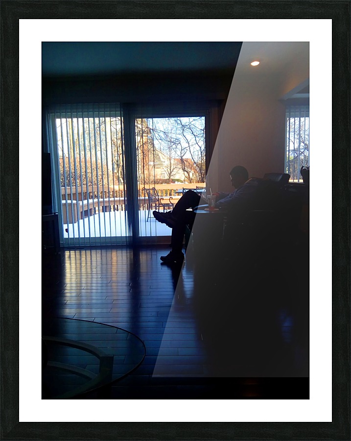 Quiet Reflections Picture Frame print