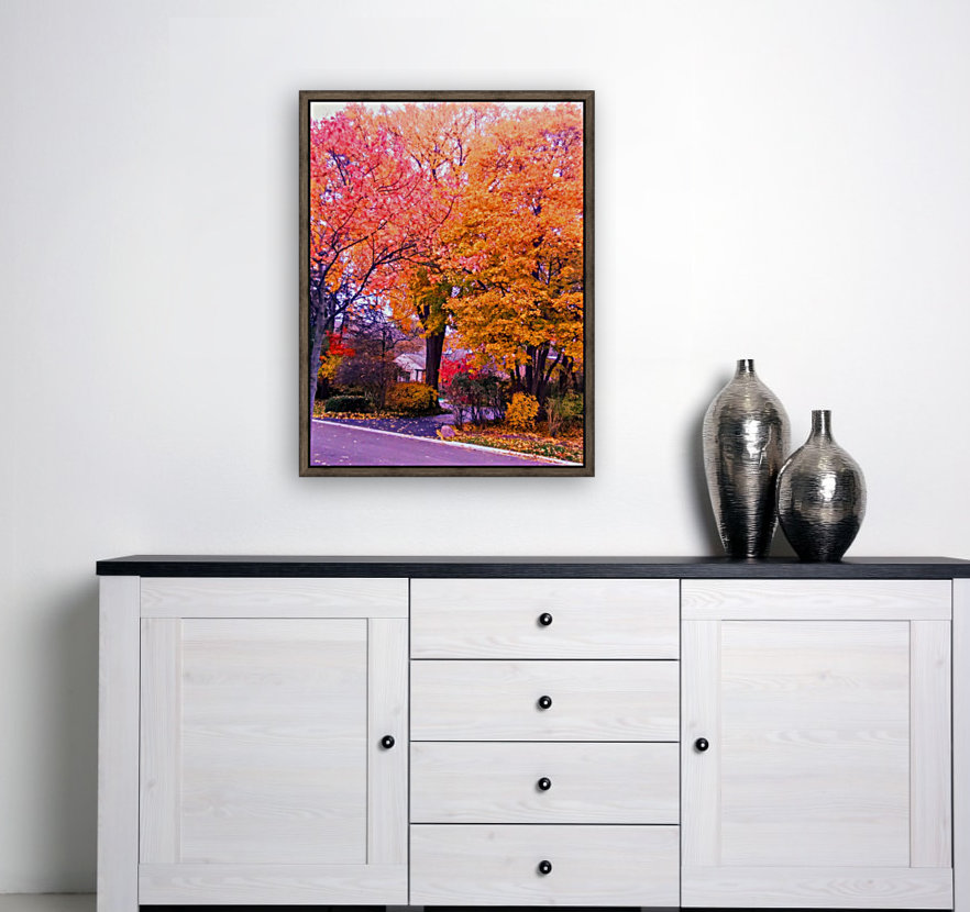Autumn fire Reproduction
