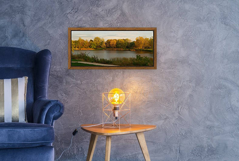Panaramic pond by Ann Ciarico