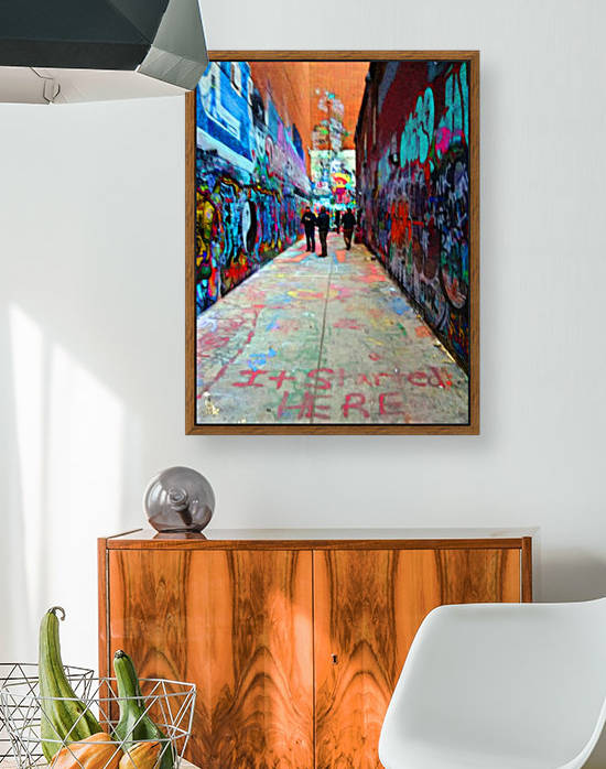 Graffitti Walk by Ann Ciarico