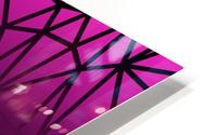 Polygon Purple HD Metal print