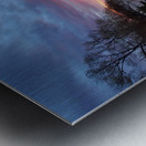 Ontario Beach Sunset E Metal print