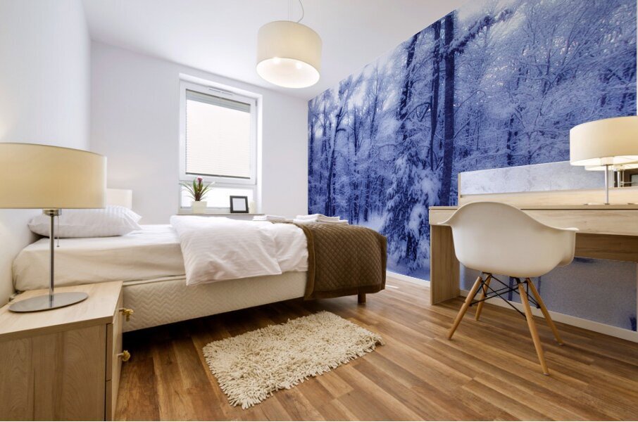 Winter Glow OS Mural print