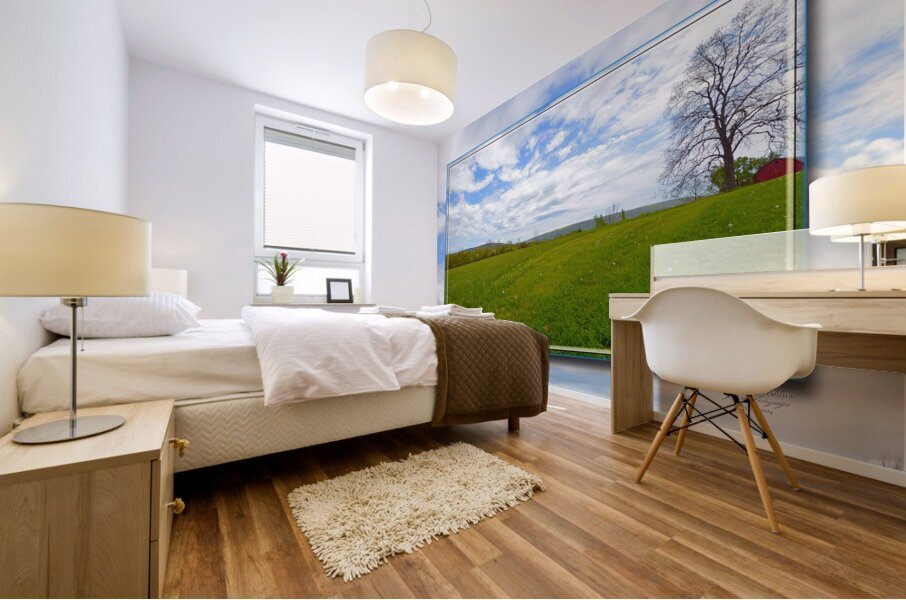 Country Meadow Ver 2  Mural print