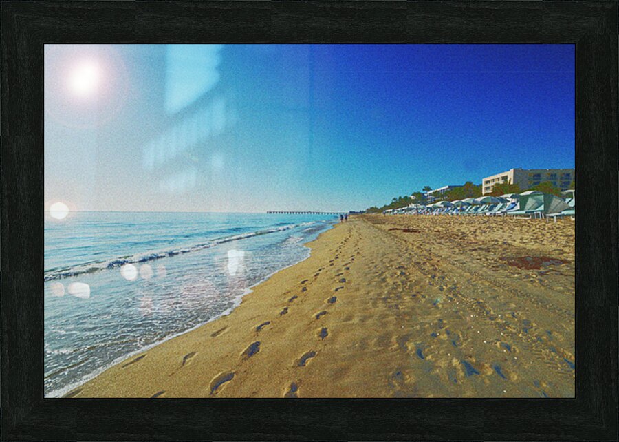 Lake Worth Beach OS Picture Frame print