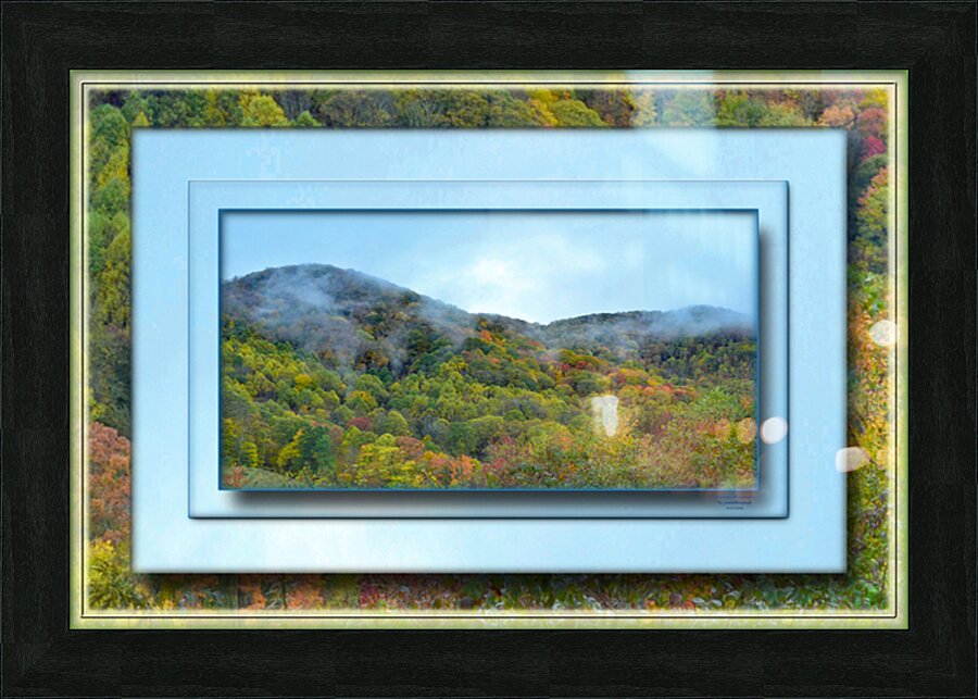 Tennessee Mtns DFS1 Picture Frame print